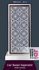 Liar Bazalı Seperatör (Paravan) - LBS-90