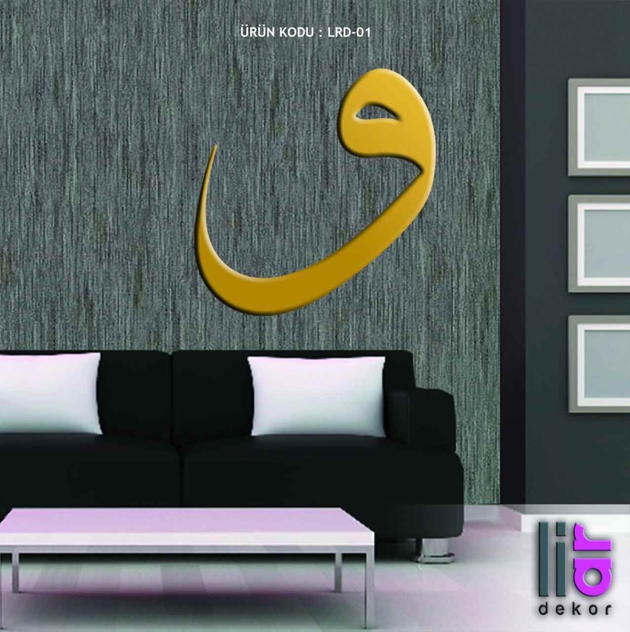 Liar Yaldız Boyalı Vav - LRD-01